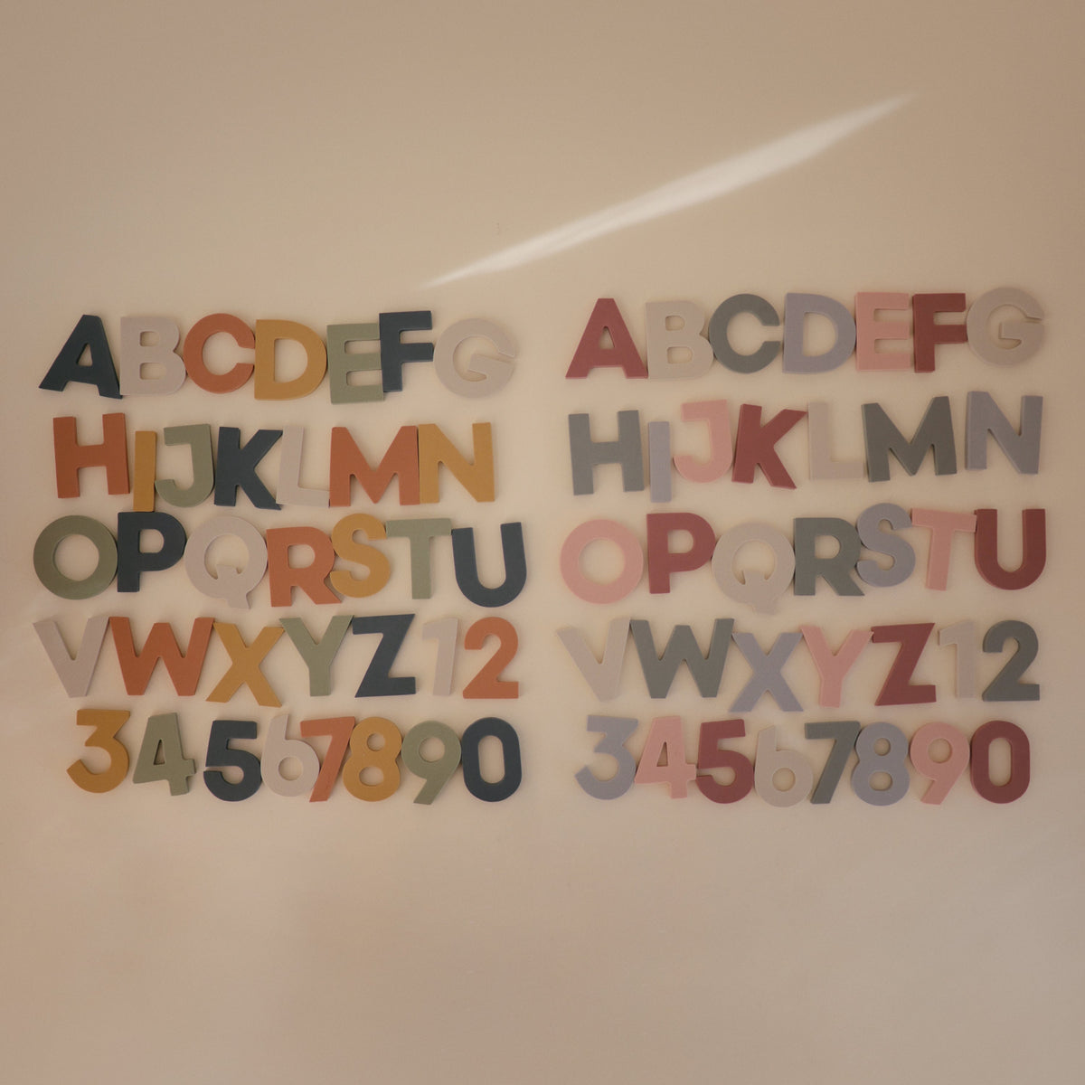 Letters & Numbers Bath Play Set by Mushie at Everetts Place