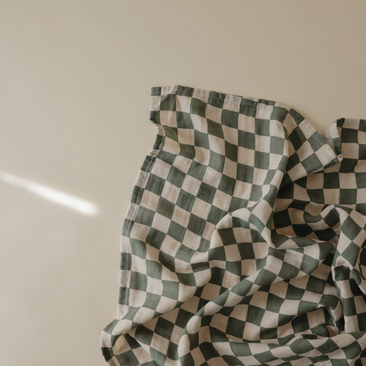 Organic Cotton Muslin Swaddle Blanket by Mushie