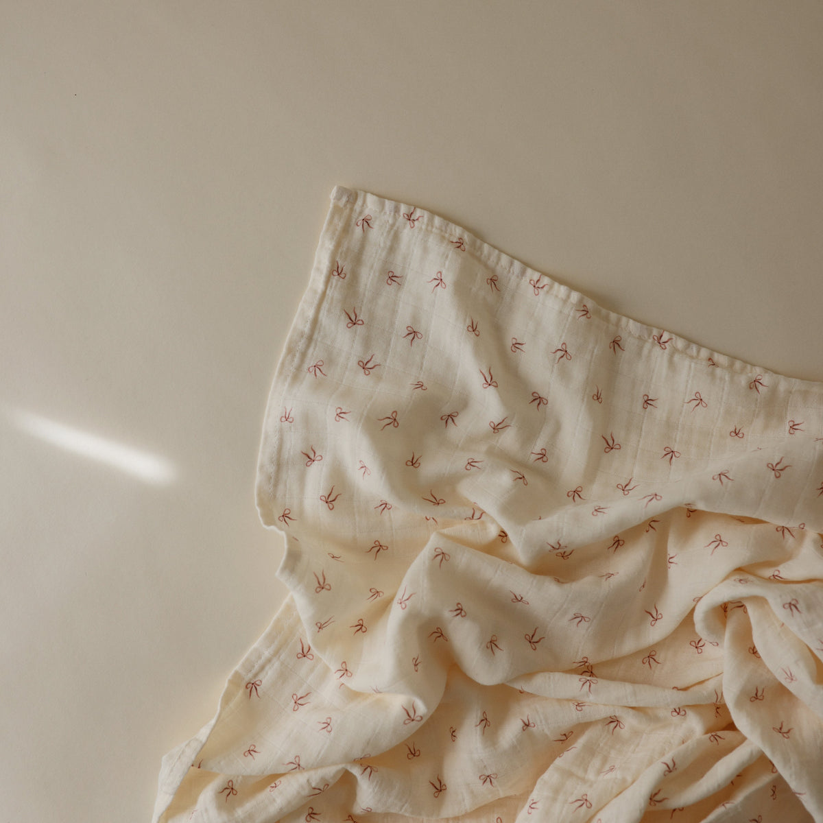 Organic Cotton Muslin Swaddle Blanket by Mushie