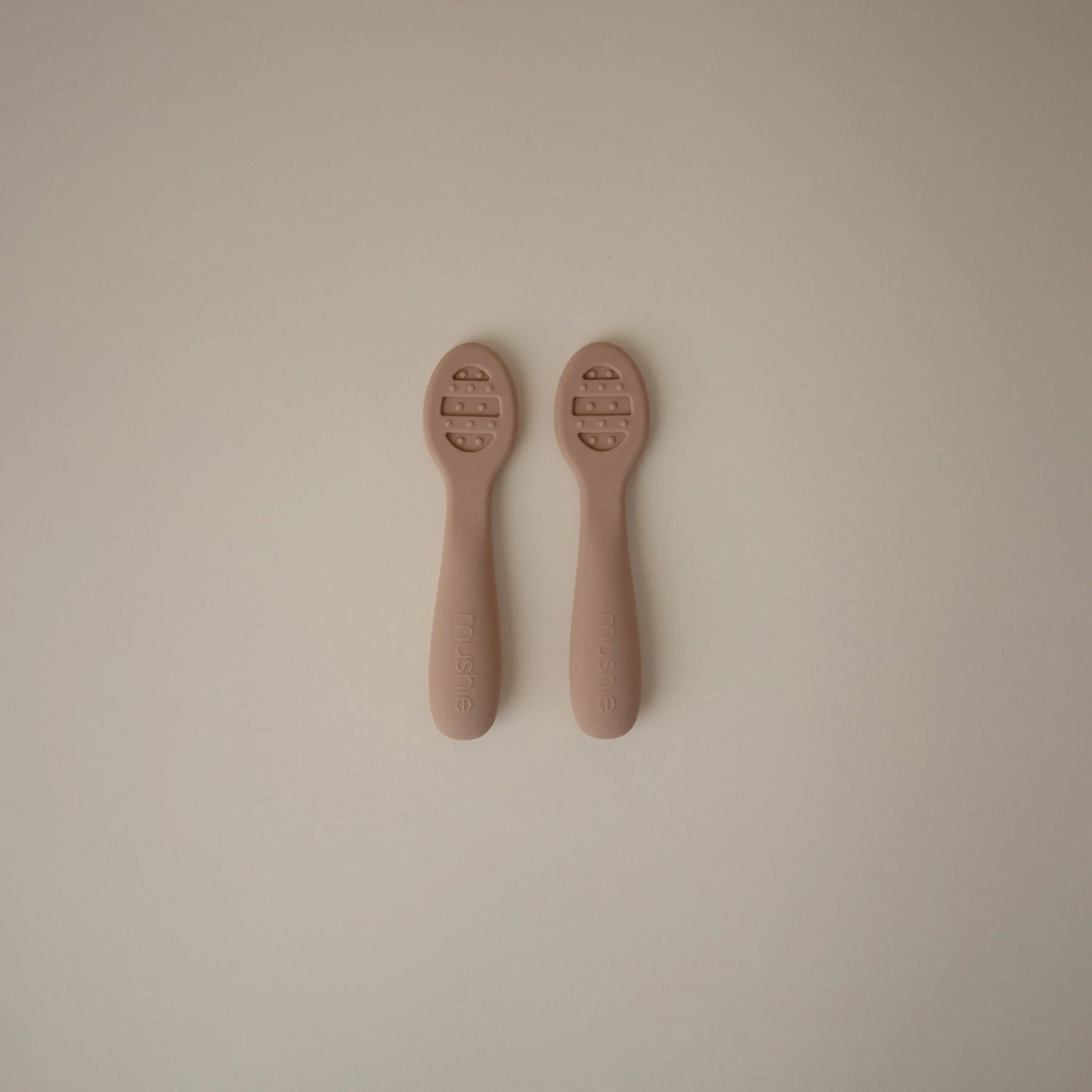 Mushie First Feeding Baby Spoons for Smooth Transition to Self Feeding - Baby & Toddler > Nursing & Feeding silicone tableware