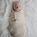 Mushie Organic Cotton Muslin Swaddle Blanket for Baby Cuddling and Nursing - Baby & Toddler > Swaddling & Receiving Blankets Swaddle