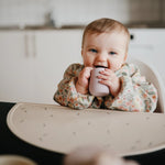 Mushie Silicone Starter Cup for Babies with Ribbed Texture and Weighted Base - Baby & Toddler > Nursing & Feeding > Sippy Cups Silicone Starter Cup