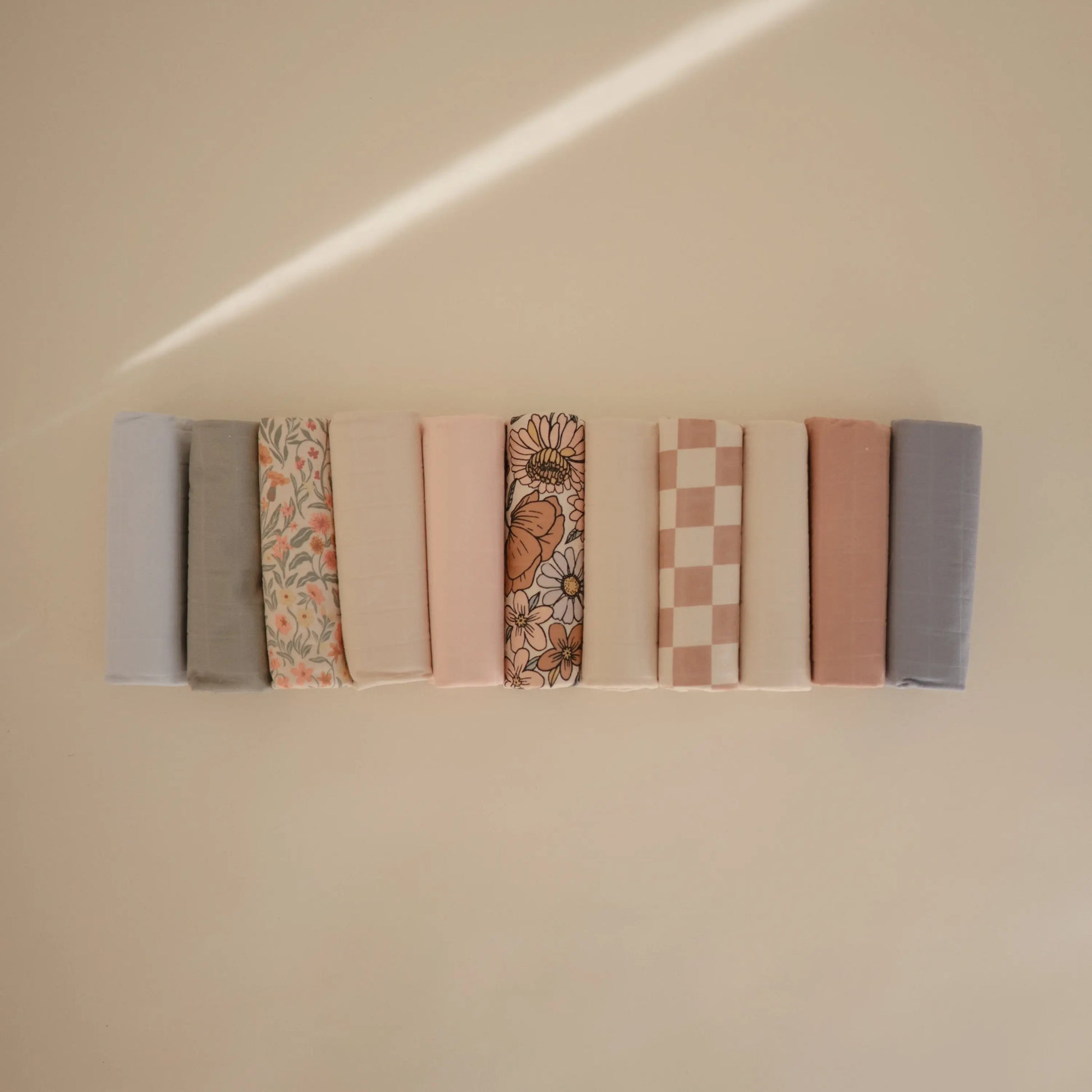 Mushie Organic Cotton Changing Pad Liners with Water Repellent Layer and Bamboo Blend Mushie