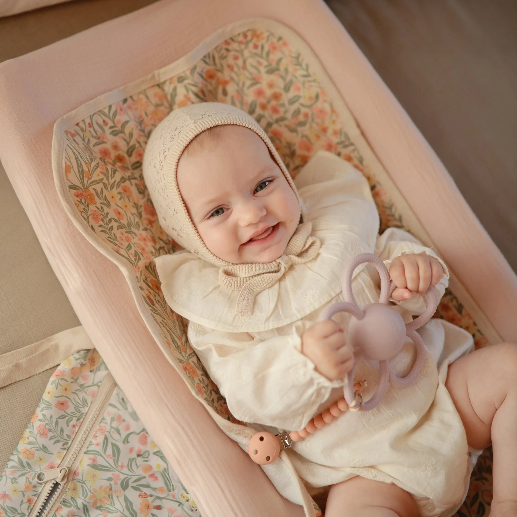 Mushie Mushie Organic Cotton Changing Pad Liners with Water Repellent Layer and Bamboo Blend - Baby & Toddler > Diapering > Changing Mat & Tray Covers Changing Pad Liner