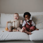 Linen Pacifier Clip, 2-Pack by Mushie