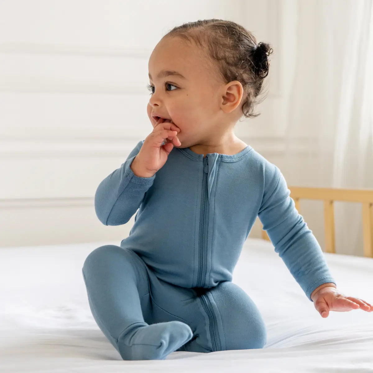 Dreamland Baby LuxeWeave Baby Bamboo Pajamas with DreamCuffs for Ultimate Sleep Comfort - Apparel & Accessories > Clothing > Sleepwear & Loungewear > Pajamas Pajamas
