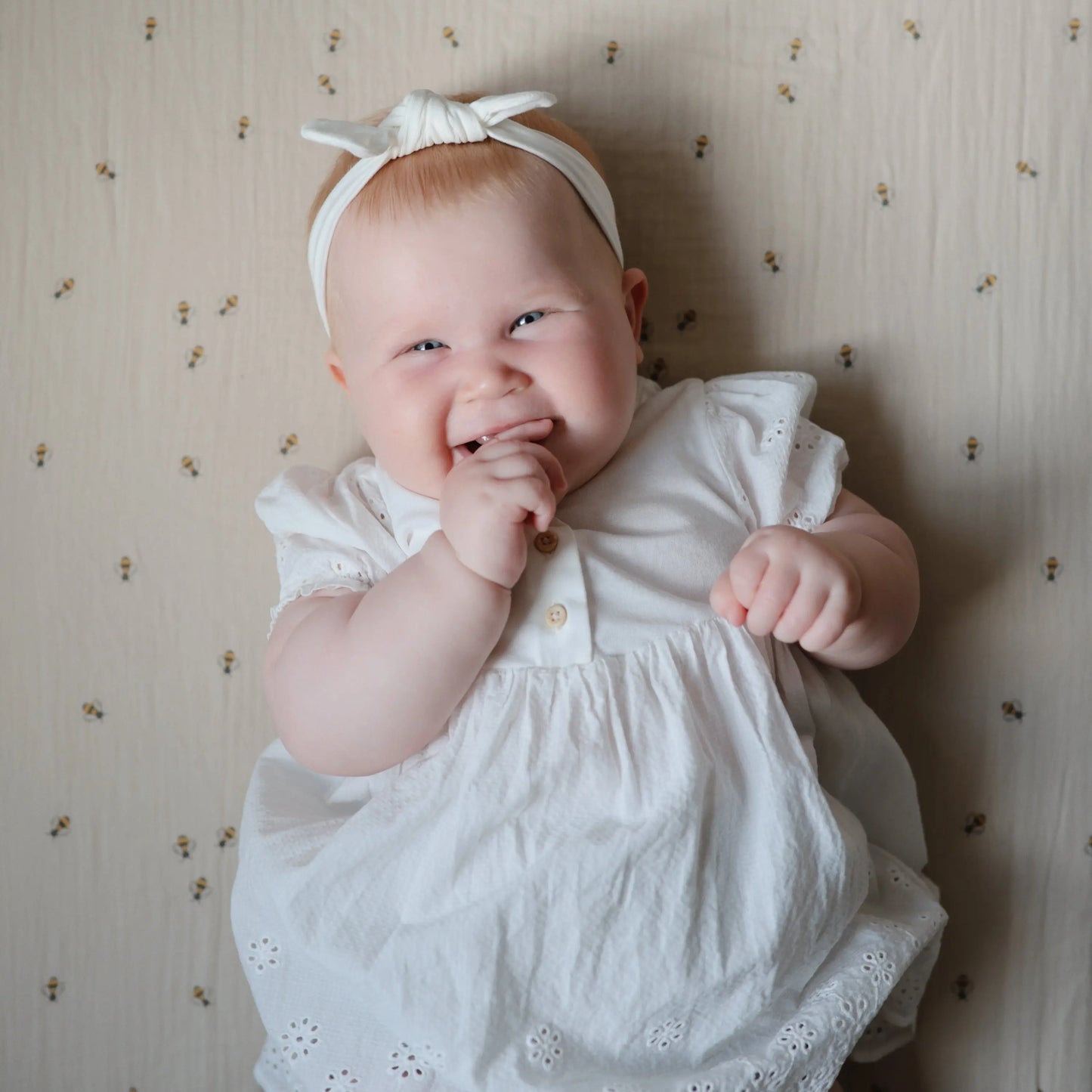 Extra Soft Muslin Crib Sheet for Baby 100% Cotton Breathable and Cozy Mushie