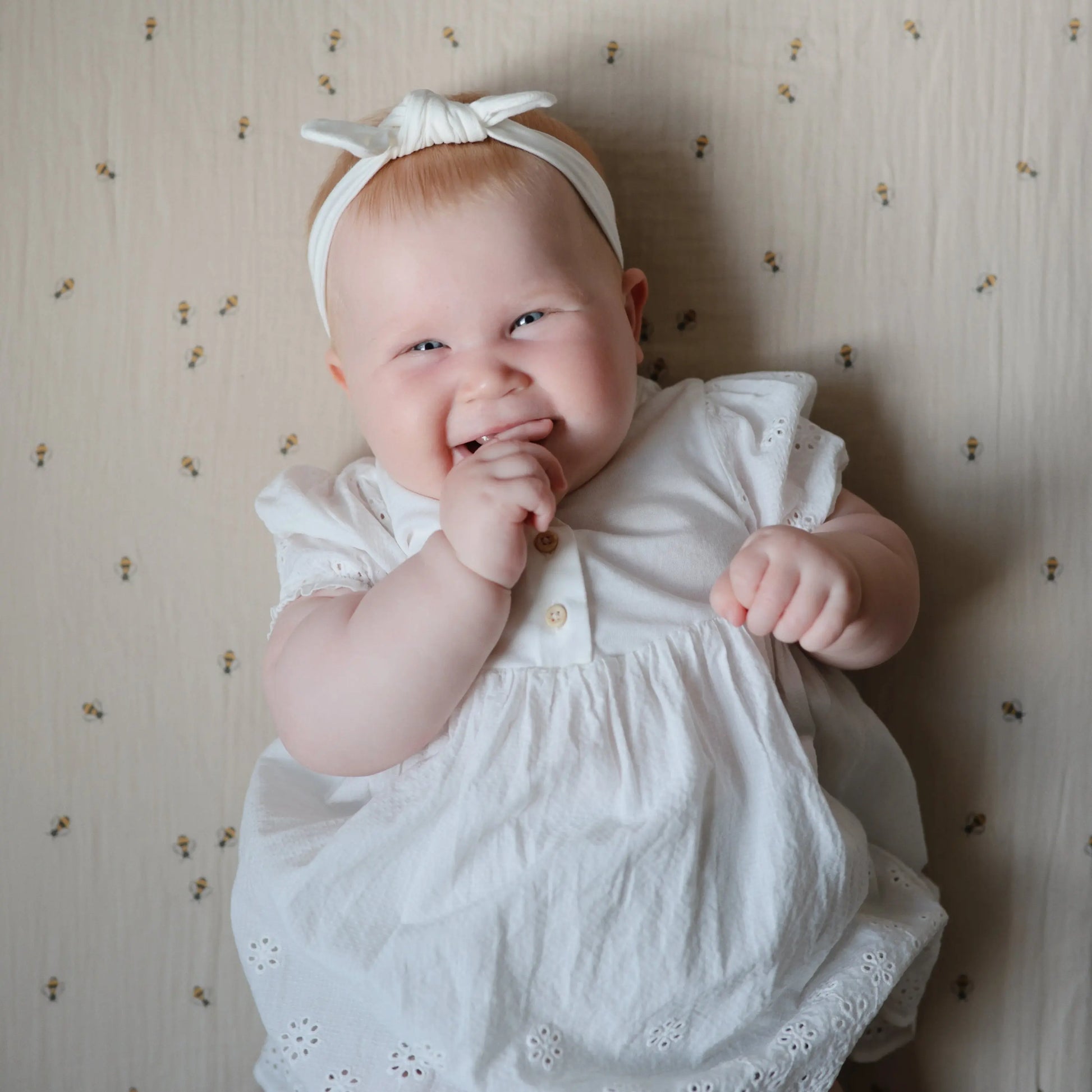 Extra Soft Muslin Crib Sheet for Baby 100% Cotton Breathable and Cozy Mushie