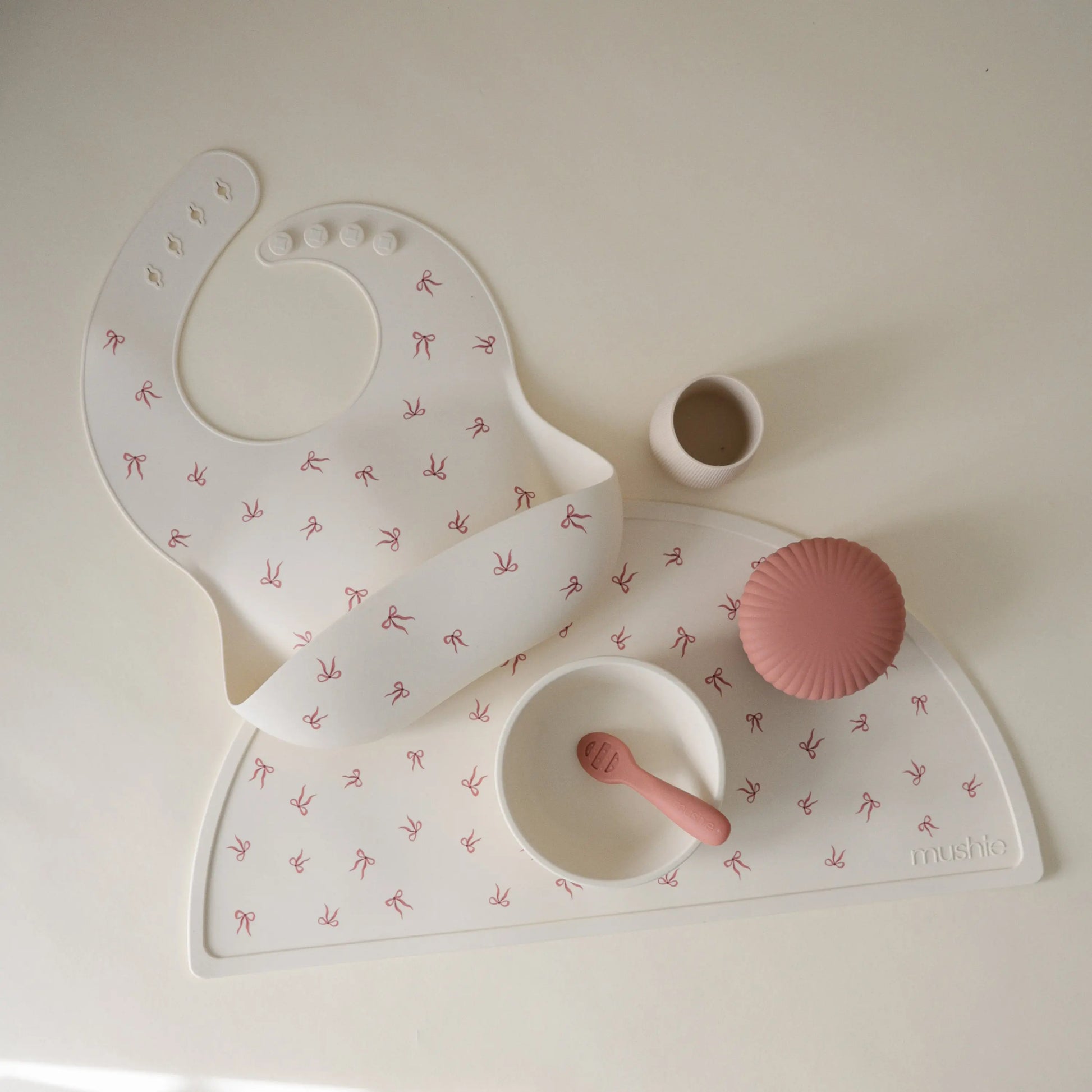 Silicone Placemat for Kids Durable and Easy to Clean Food Grade Silicone Stylish Design Mushie