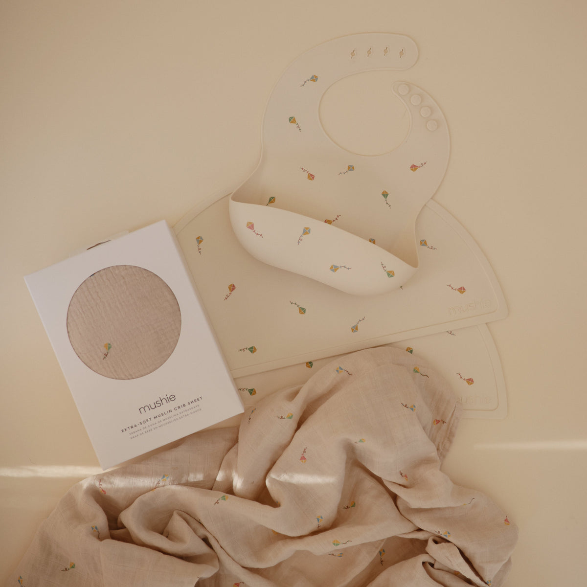 Extra Soft Muslin Crib Sheet by Mushie