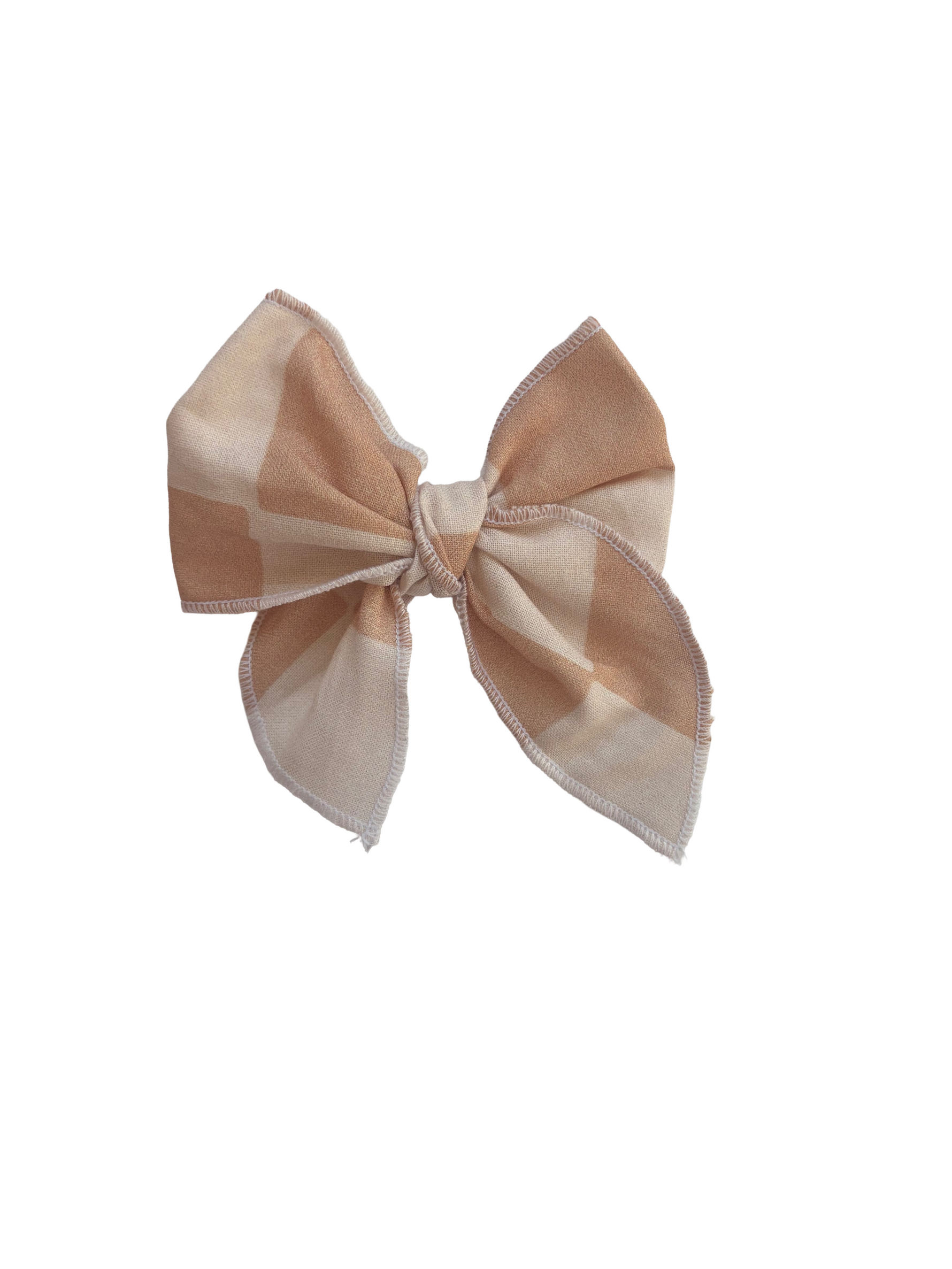 Little Mae & Co white sailor bow headband and clip on a baby, suitable for newborns to girls.
