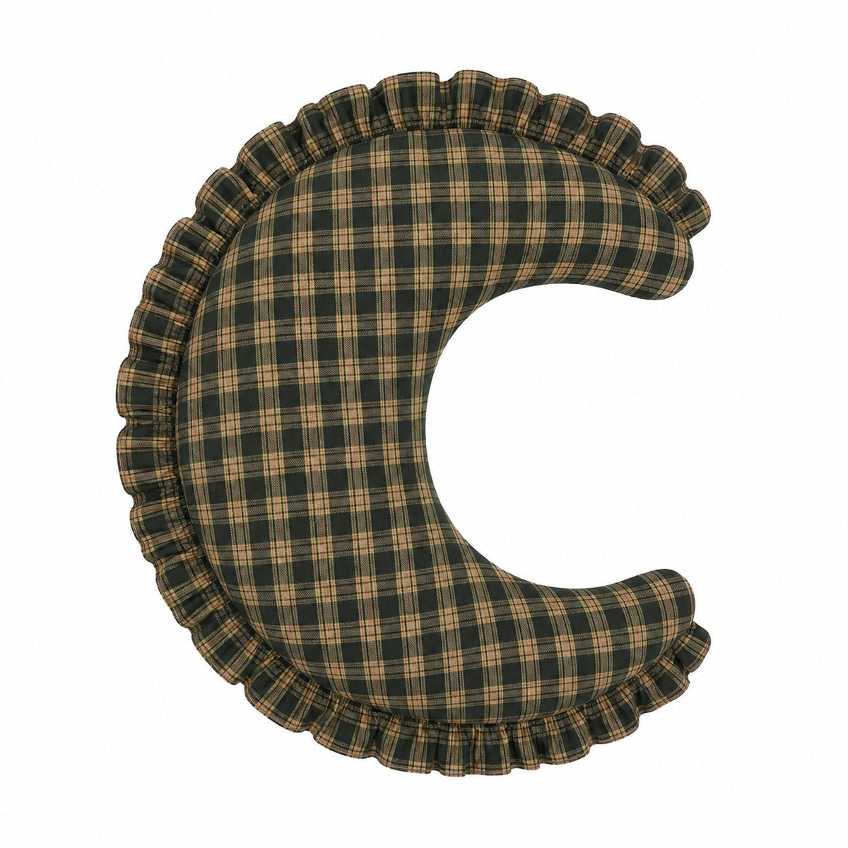 Gingham Feeding Support Ruffle Nursing Pillow Cover by Little Mae & Co