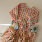 Mushie organic cotton muslin baby swaddle blanket