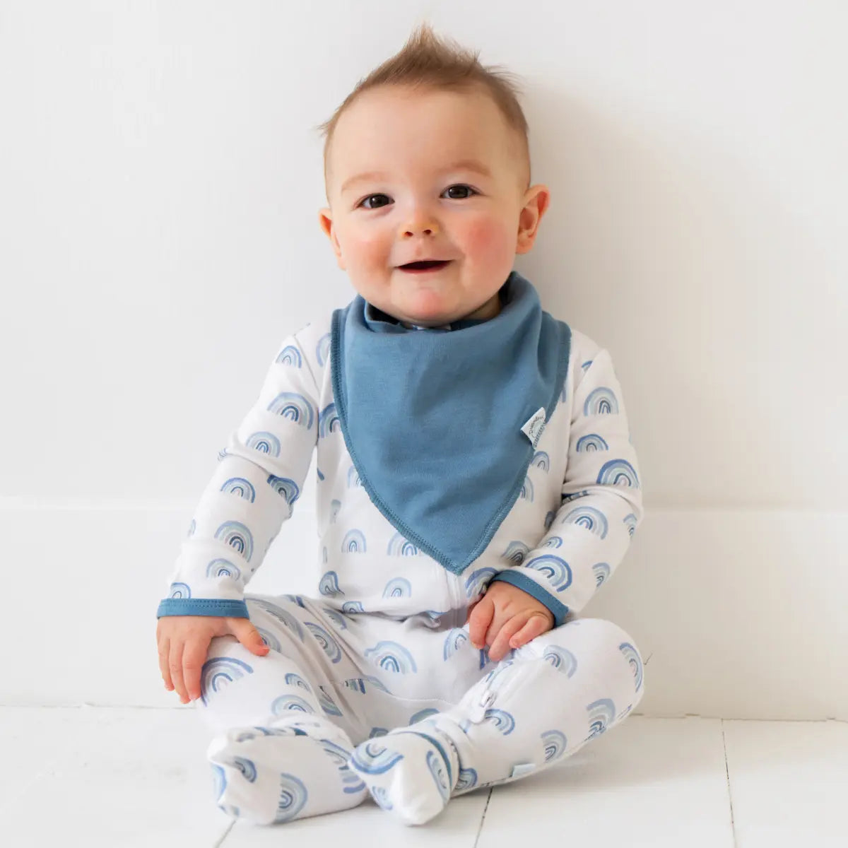 Dreamland Baby LuxeWeave Baby Bamboo Pajamas with DreamCuffs for Ultimate Sleep Comfort - Apparel & Accessories > Clothing > Sleepwear & Loungewear > Pajamas Pajamas