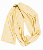 Yellow Gingham Ring Sling Carrier by Little Mae & Co