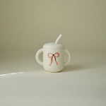 Silicone Training Cup + Straw by Mushie