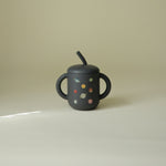 Silicone Training Cup + Straw by Mushie
