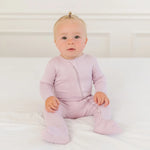 Dreamland Baby LuxeWeave Baby Bamboo Pajamas with DreamCuffs for Ultimate Sleep Comfort - Apparel & Accessories > Clothing > Sleepwear & Loungewear > Pajamas Pajamas