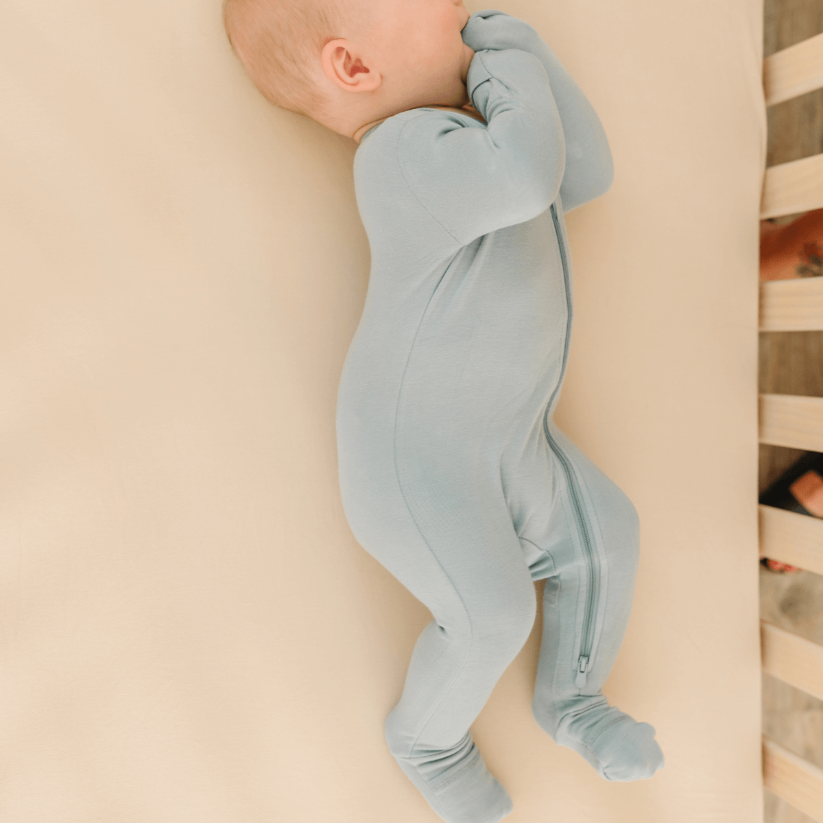 Soft Bamboo Pajamas w/ DreamCuffs® by Dreamland Baby