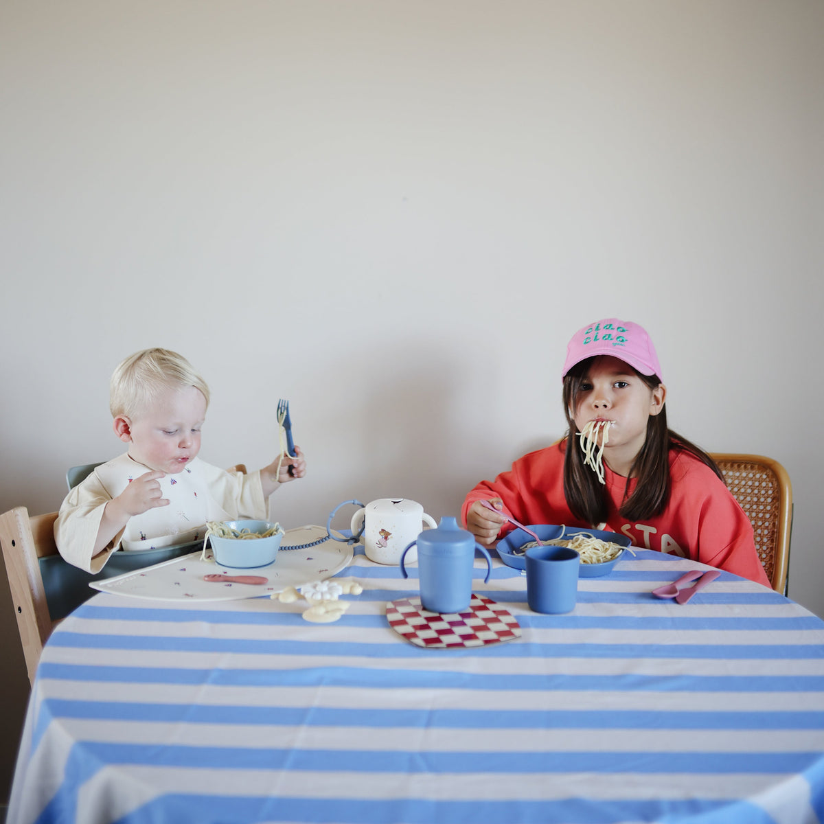 Durable Plastic Dinnerware Cups for Toddlers by Mushie