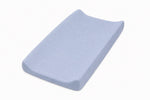 Light Denim Changing Pad Cover by Little Mae & Co