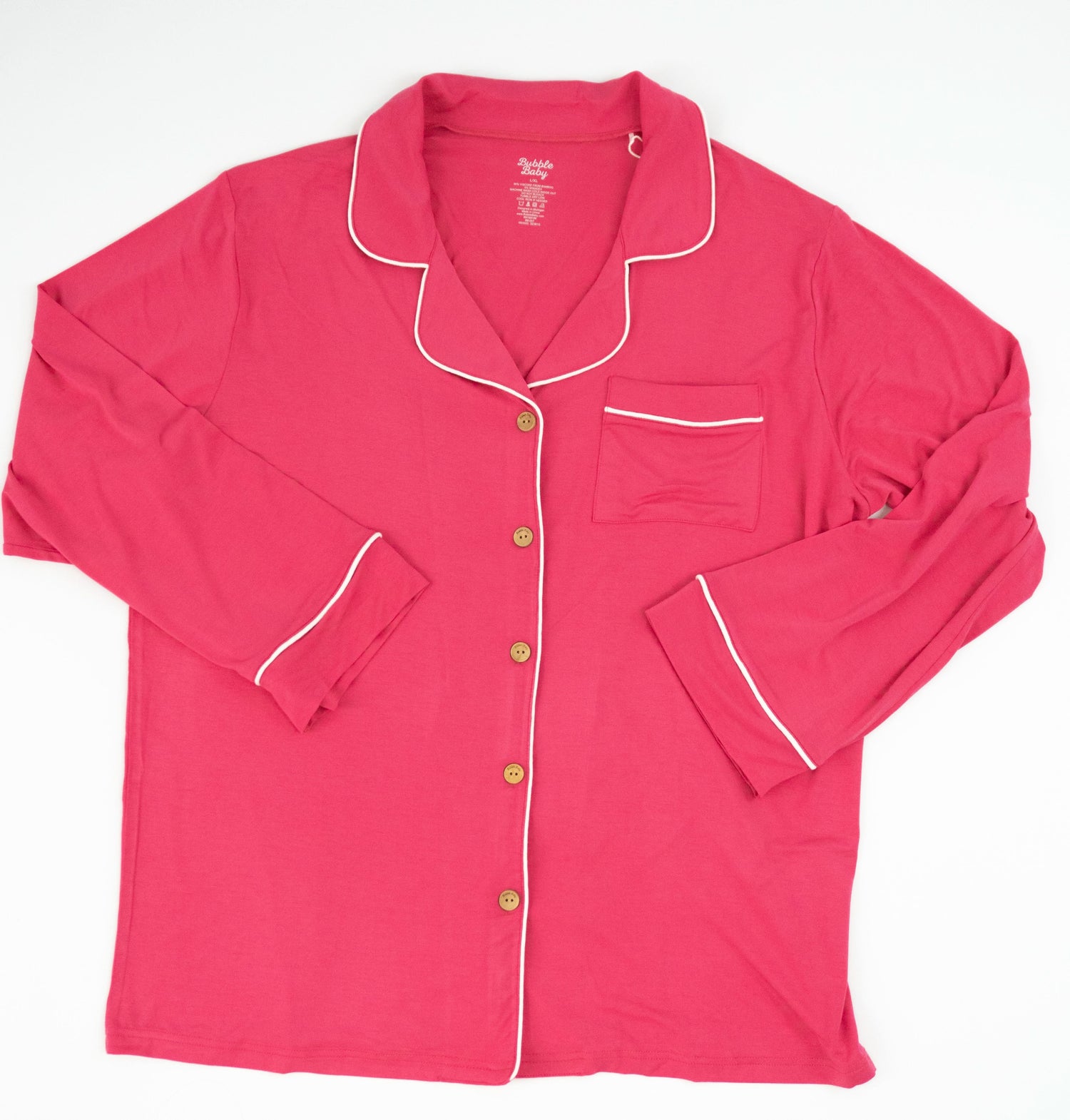 Hibiscus | Adult Button Pajama Top