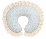 Ivory Eyelet Ruffle Original Nursing Pillow Cover by Little Mae & Co
