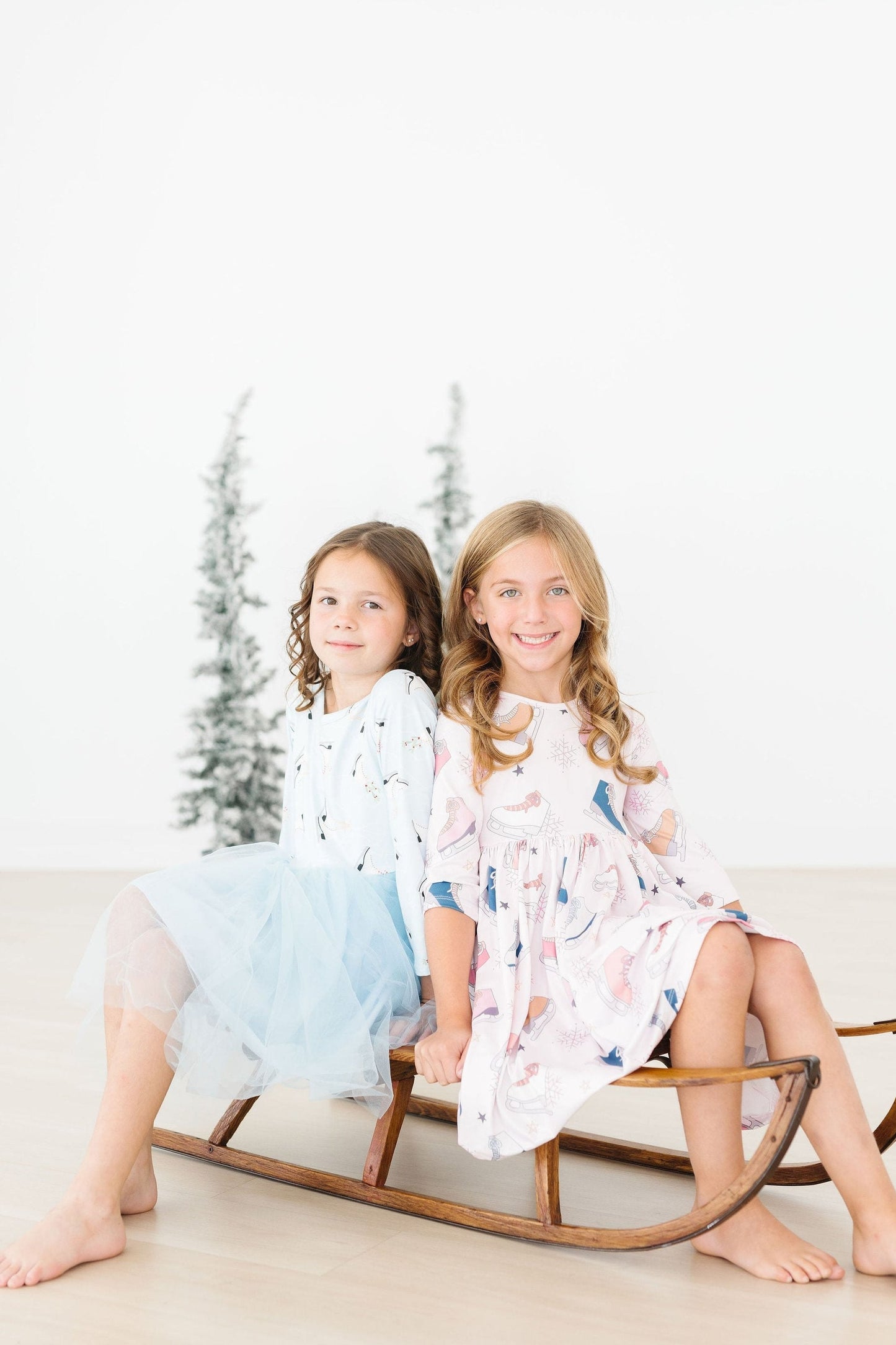 Mila & Rose ® Figure Skater Twirl Dress With Three Quarter Sleeves - Apparel & Accessories > Clothing > Dresses Twirl Dress 3/4