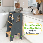 Ocodile.com Toddler Standing Tower with Safe Climbing Bars for Independent Learning - Baby & Toddler > Baby Safety > Baby Safety Rails