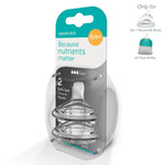 Nanobébé Silicone Anti-Colic Baby Bottle Nipples - Baby & Toddler > Nursing & Feeding > Baby Bottle Nipples & Liners > Baby Bottle Nipples > Standard Nipples Baby Bottles