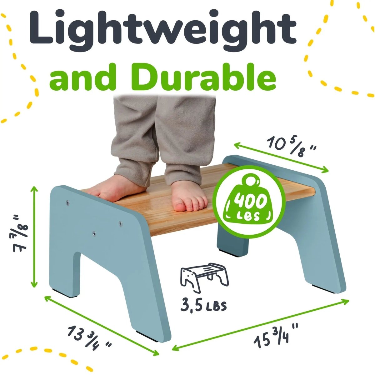 Ocodile.com 1 - Step Stool For Kids - 