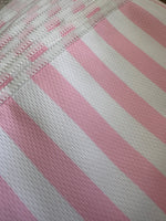 The Good Village Cloth Co. 10 - Pack Durable Bamboo Cloth Wipes – Off with Water - Resistant AWJ | Blush Breeze -