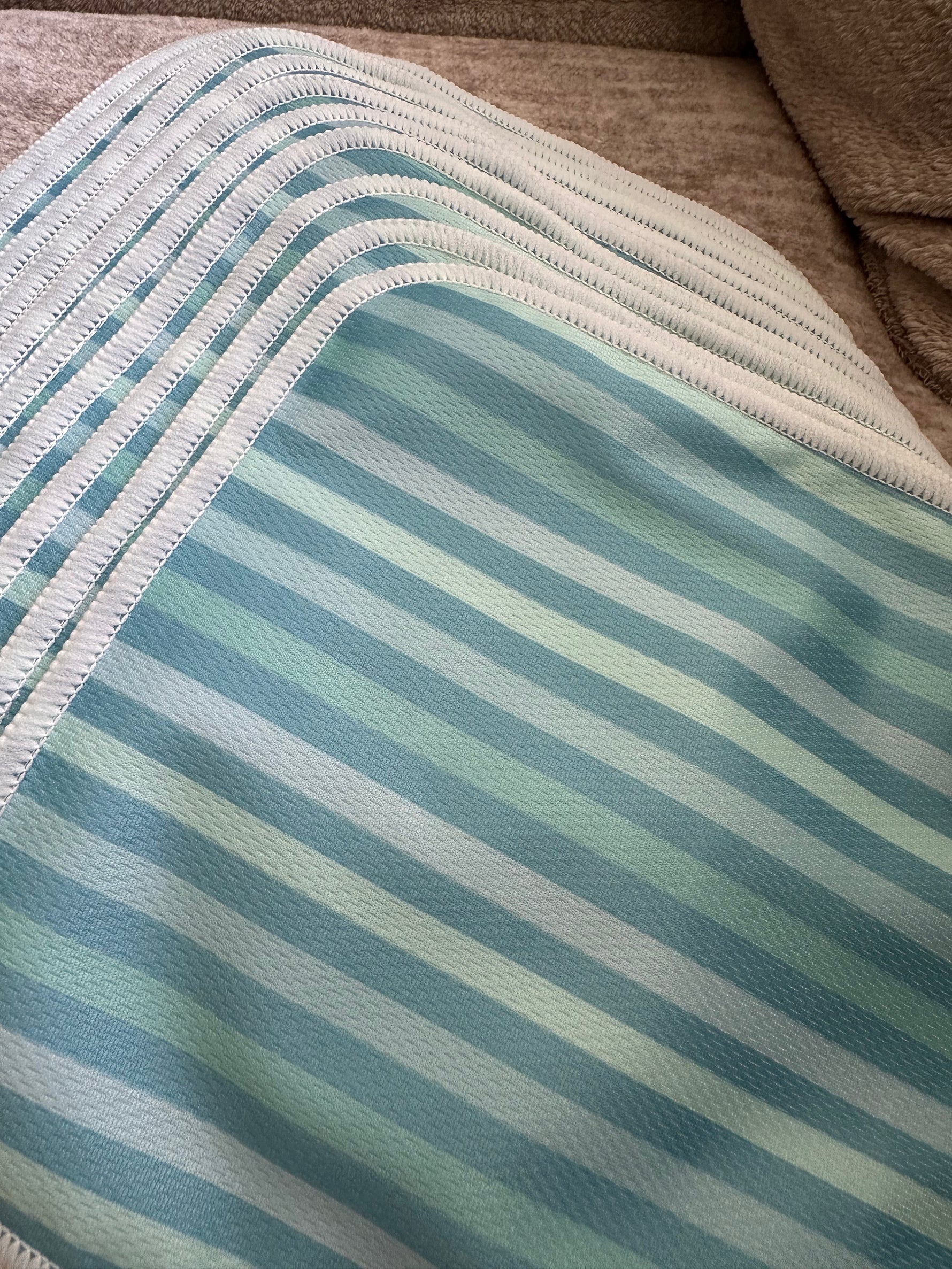 The Good Village Cloth Co. 10 - Pack Durable Bamboo Cloth Wipes – Off with Water - Resistant AWJ | Breezy Bands -