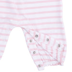 Football Dot and Stripe - Ruffle Sleeve Snap Romper by Angel Dear