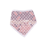 Newcastle Classics 100% natural bamboo muslin bibs with extra absorbent fabric -