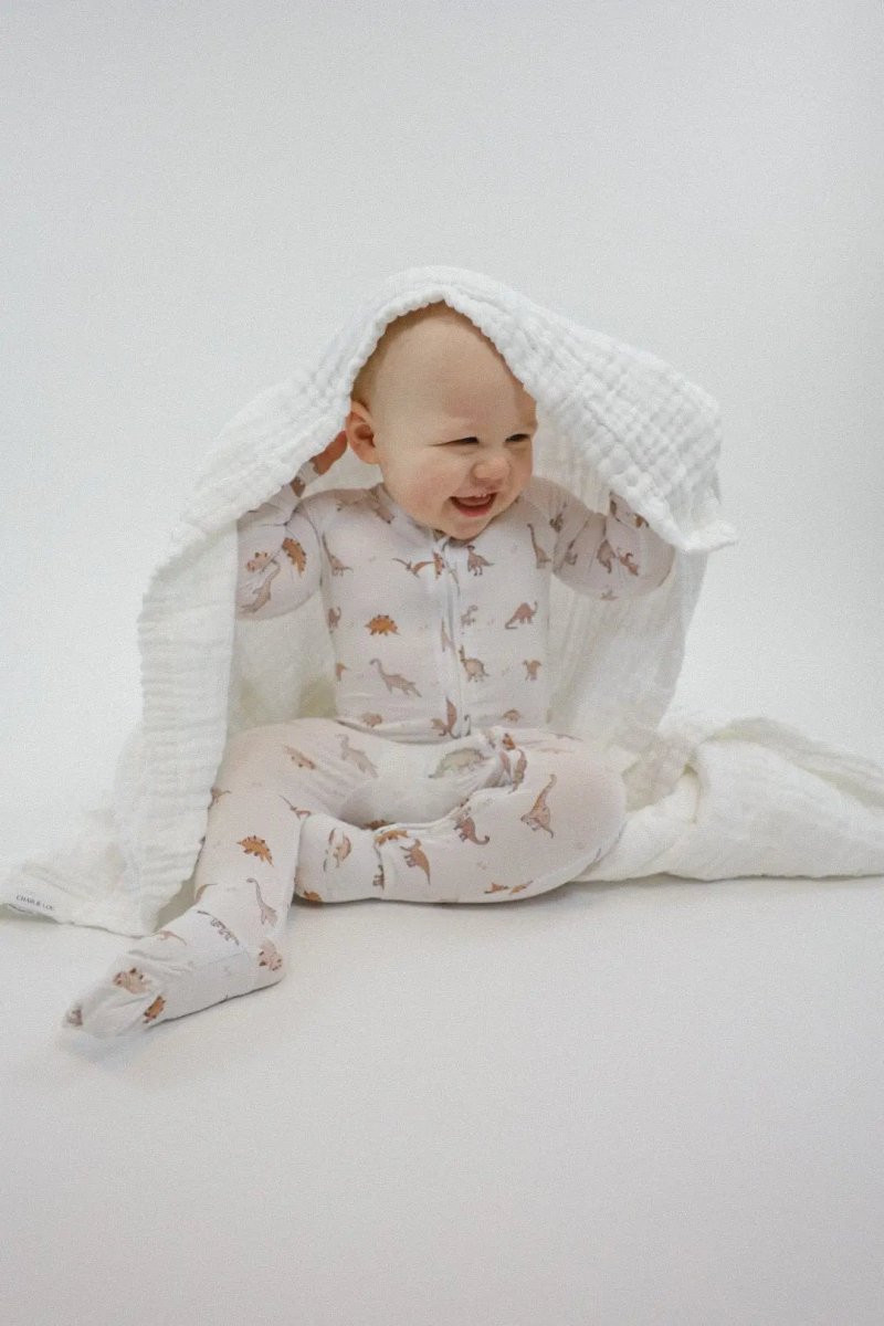 Charlie Lou Baby 100 Percent Cotton Muslin Blanket For Newborns Baby Safe - Everetts Place Boutique - 
