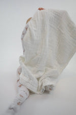 Charlie Lou Baby 100 Percent Cotton Muslin Blanket For Newborns Baby Safe - Everetts Place Boutique - 