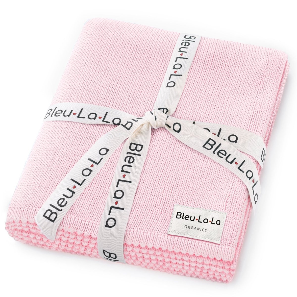Bleu La La 100 Percent Cotton Organic Luxe Baby Blanket - Everetts Place Boutique - 