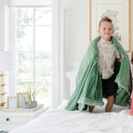 Saranoni Lush Toddler Blanket, ultra-soft plush texture.