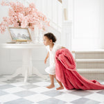 Saranoni LUSH toddler blanket, ultra-soft and cozy.