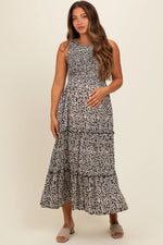 PinkBlush Elegant Maternity Maxi Dress with Ruffles for Modern Expecting Mothers - Apparel & Accessories > Clothing > Maternity Clothing > Maternity Dresses Apparel & Accessories > Clothing > Dresses