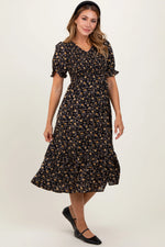 PinkBlush PinkBlush Maternity Dress with Floral Print for Comfortable Expecting Moms - Apparel & Accessories > Clothing > Dresses