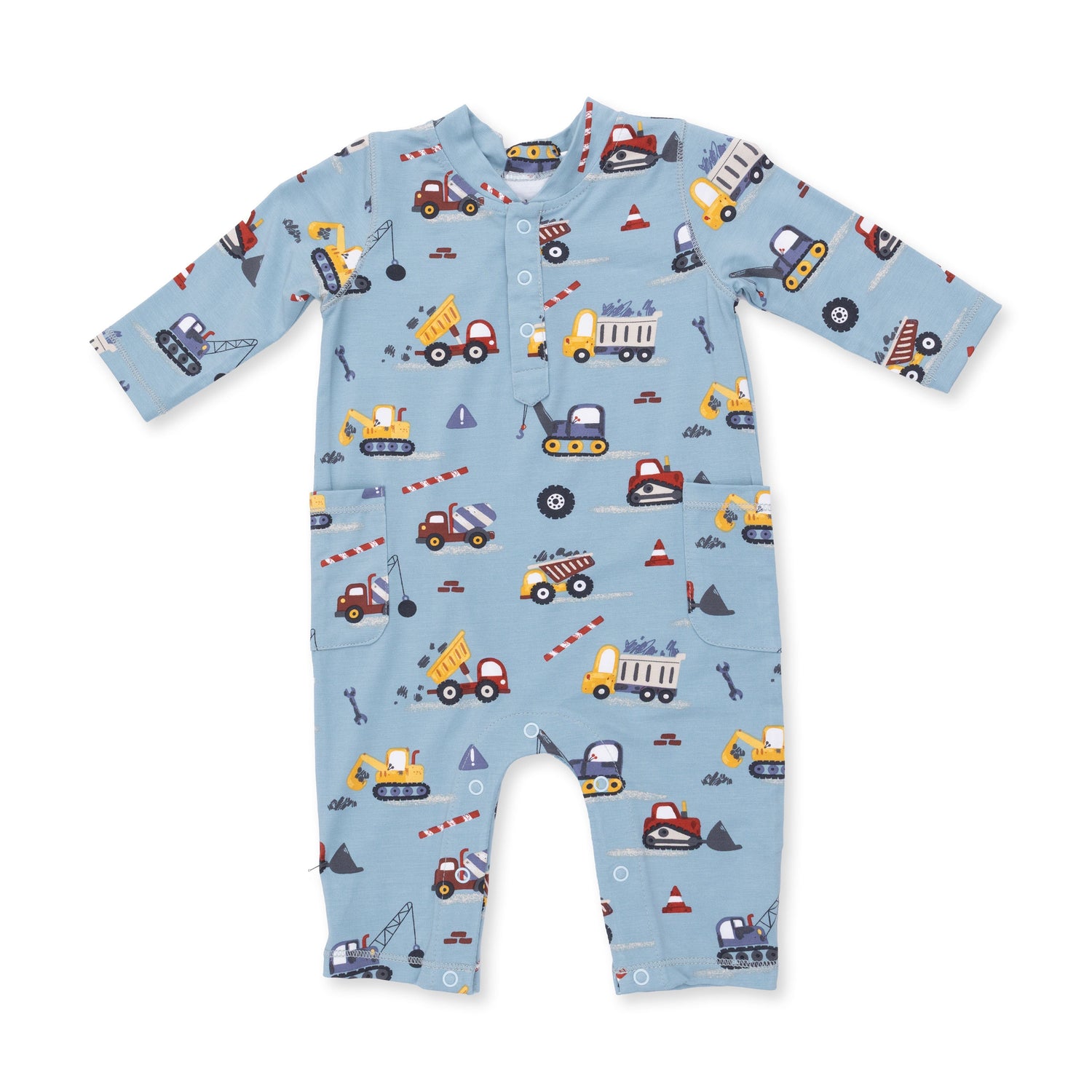 Viscose from Bamboo Romper - Crayon Construction