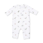Dinosaur Uni Romper with Henley Neckline by Angel Dear