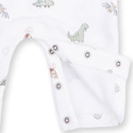 Dinosaur Uni Romper with Henley Neckline by Angel Dear