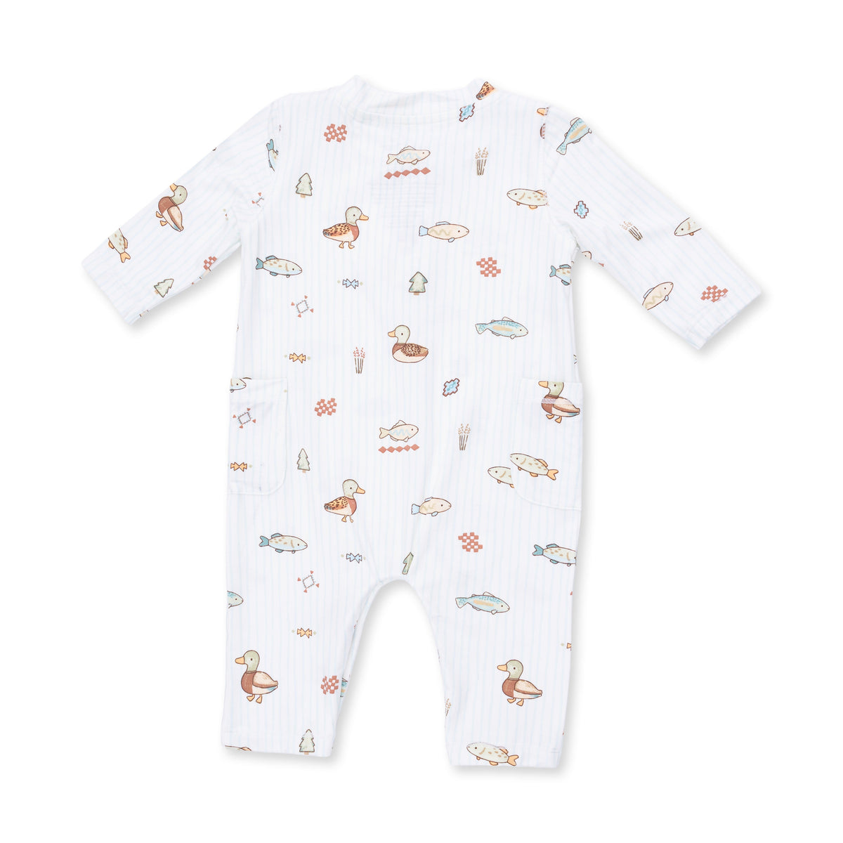 Lake Cuties - Uni Romper by Angel Dear (view 3 of 5)