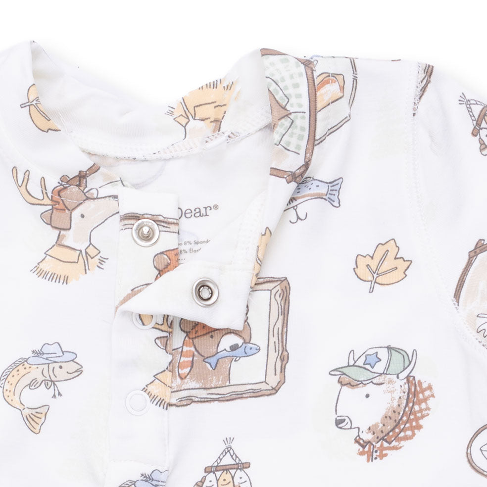 Woodson's Family Cabin - Uni Romper by Angel Dear