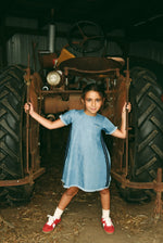 Cynthia Dress - Blue by Crew Kids NY at Everetts Place