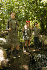 Lyla Quilted Skirt - Green by Crew Kids NY (view 7 of 7)