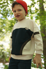 Aiden Sweatshirt - Espresso by Crew Kids NY (view 6 of 8)